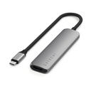 Hub Satechi USB-C 4 puertos - Gris espacial
