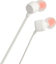 Auriculares JBL T110 Pure Bass - Blanco
