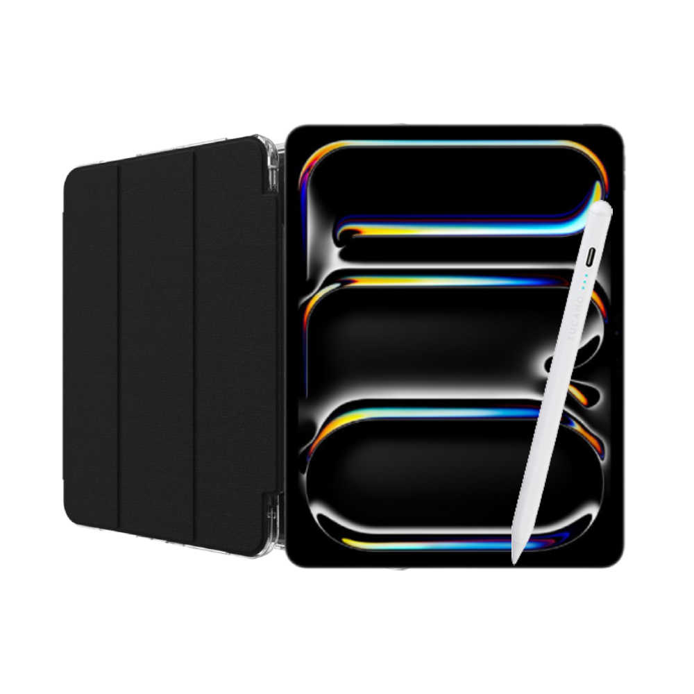 iPad Pro 13 M4 + Funda Zagg + Lápiz Tucano