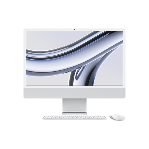 [MWUC3LE/A] iMac 24 Retina 4.5K M4 8 CPU 8 GPU 16GB 256GB SSD - Plata