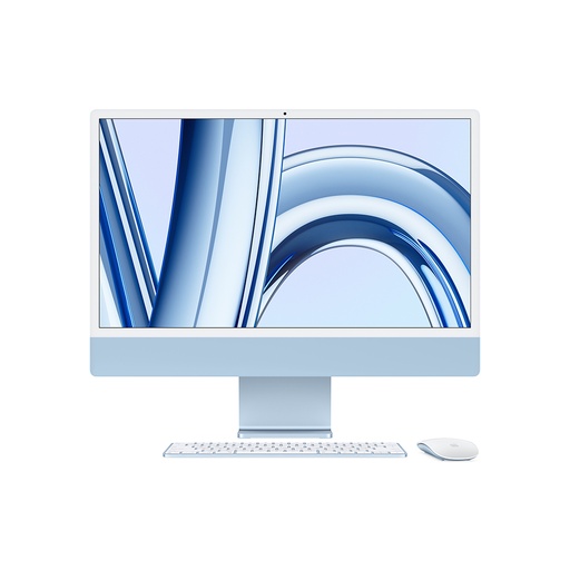 [MWV13LE/A] iMac 24 Retina 4.5K M4 10CPU 10GPU 16GB 256GB SSD - Azul