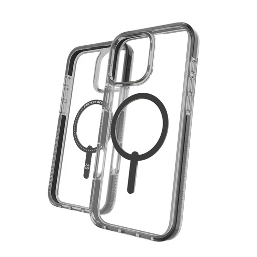 [702315053] Funda ZAGG iPhone 16 Pro Max Santa Cruz Snap - Negro