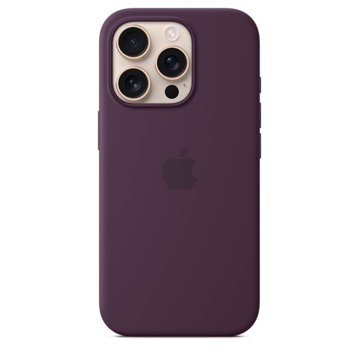 [MYYM3ZM/A] Funda Apple iPhone 16 Pro Silicona Magsafe - Ciruela