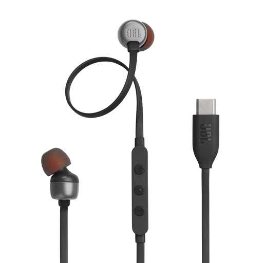 [JBLT310CBLKAM] Auriculares JBL T310 USB-C - Negro