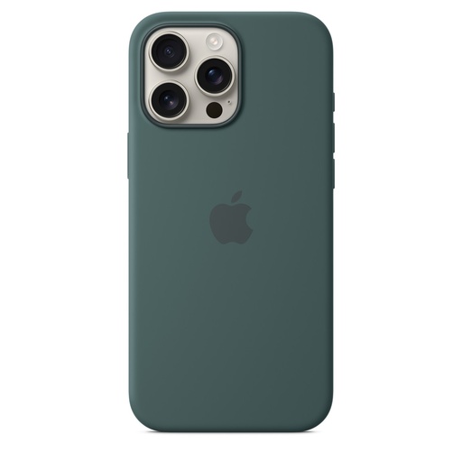 [MA7V4ZM/A] Funda de silicona con MagSafe iPhone 16 Pro Max - Verde lago