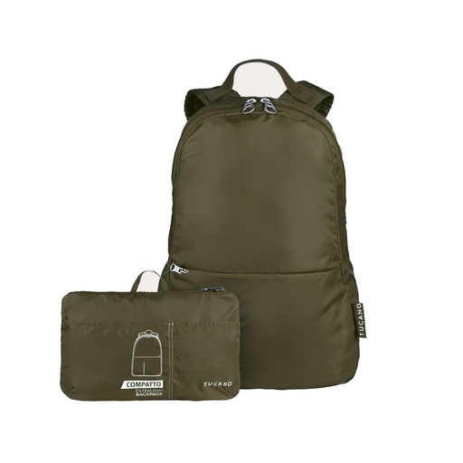 [BPCOBK-ECO-VM] Mochila Tucano Eco compacto - Verde Militar
