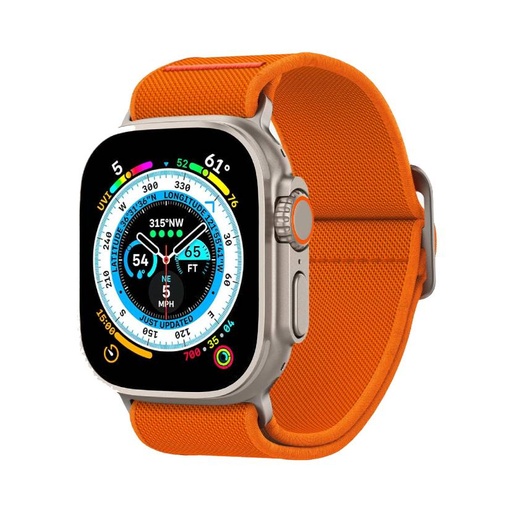 [AMP05986] Correa Spigen Apple Watch 49/45/44/42 mm Lite Fit Ultra - Naranja